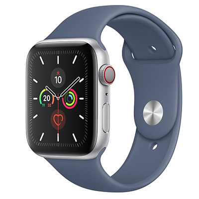 Apple Watch Series5 44mm GPS+Cellularモデル MWQY2J/A+MX3P2FE/A  A2157【シルバーアルミニウムケース/アラスカンブルースポーツループ】|中古ウェアラブル端末格安販売の【イオシス】