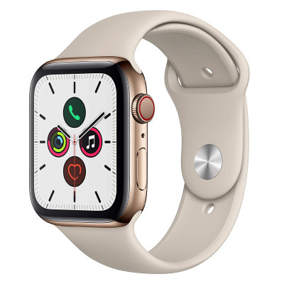【未使用】Apple Watch 5 44mm ゴールドステンレス ストーン