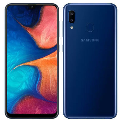 Samsung Galaxy A20 Dual-SIM SM-A205 【3GB 32GB Deep Blue 海外版