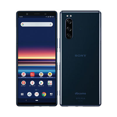 SIMロック解除済】docomo Xperia5 SO-01M Blue|中古スマートフォン格安