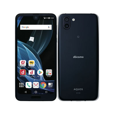 SIMロック解除済】【ネットワーク利用制限△】docomo AQUOS R2 SH-03K Premium  Black|中古スマートフォン格安販売の【イオシス】