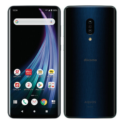 イオシス|【SIMロック解除済】docomo AQUOS zero2 SH-01M Astro Black