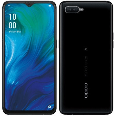 美品Oppo Reno A 128GB 黒スマートフォン/携帯電話