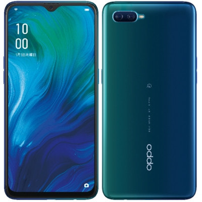 Oppo Reno A CPH1983 Blue【6GB 64GB 国内版SIMフリー】|中古