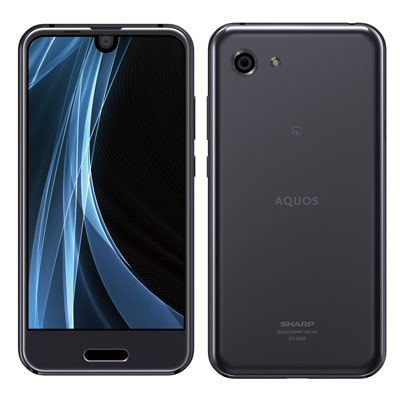 AQUOS R compact SH-M06 Silver Black【国内版 SIMフリー】