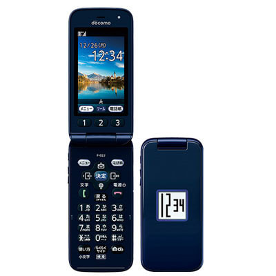 イオシス|docomo らくらくホン F-02J ネイビー