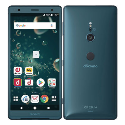 SIMロック解除済】docomo Sony Xperia XZ2 SO-03K Deep Green|中古