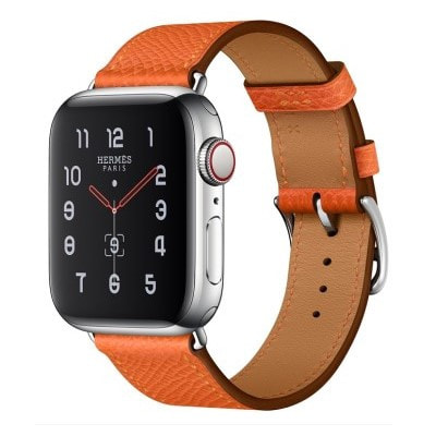 ☆即決 Apple watch エルメス オレンジバンド シリーズ4 アップルウォッチ HERMES Series4 40mm ステンレス GPS+Cellularモデル 883