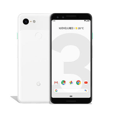 SIMロック解除済】docomo Google Pixel3 G013B [Clearly White 64GB