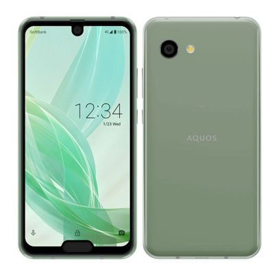 SoftBank AQUOS R2 compact 803SH Smokey Green|中古スマートフォン