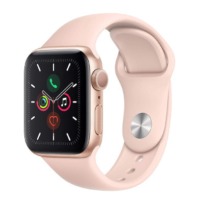 Apple Watch Series5 40mm GPSモデル MWV72J/A  A2092【ゴールドアルミニウムケース/ピンクサンドスポーツバンド】|中古ウェアラブル端末格安販売の【イオシス】