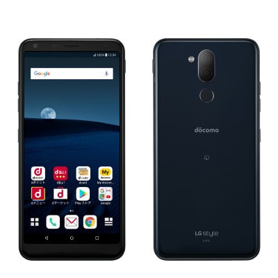 R132 docomo SIMロック解除済み LG style2 SIMロック解除済】docomo LG style2 L-01L Black|中古