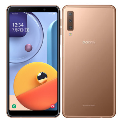 Samsung Galaxy A7 SM-A750C Gold 【楽天版 SIMフリー】|中古