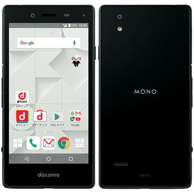 イオシス|【SIMロック解除済】docomo MONO MO-01J Black