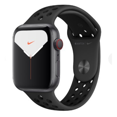 Apple Watch Nike+ Series5 44mm GPS+Cellularモデル MX3F2J/A A2157【スペースグレイアルミニウムケース/アンスラサイト  ブラックNikeスポーツバンド】|中古ウェアラブル端末格安販売の【イオシス】