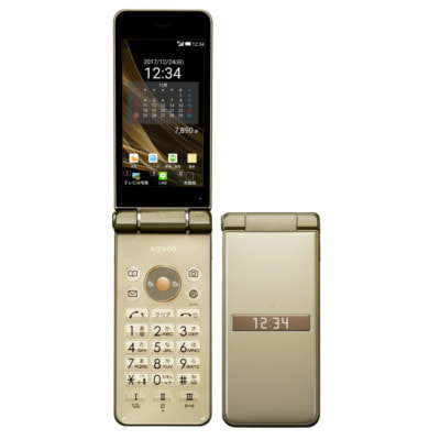 イオシス|AQUOS K SHF34 Champagne Gold