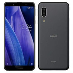 【SIMロック解除済】au AQUOS sense3 SHV45 ブラック 