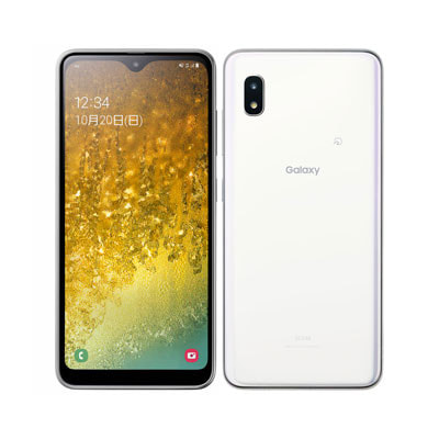 SIMロック解除済】au Galaxy A20 SCV46 ホワイト|中古スマートフォン ...