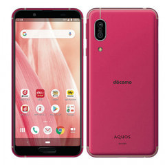 【SIMロック解除済】docomo AQUOS sense3 SH-02M Deep Pink