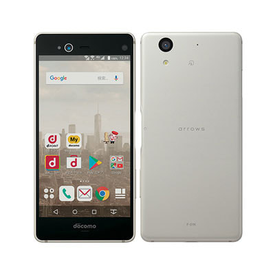 Simロック解除済 Docomo Arrows Nx F 01k Ivory White 中古スマートフォン格安販売の イオシス