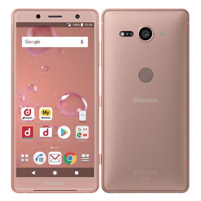 SIMロック解除済】docomo Sony Xperia XZ2 Compact SO-05K Coral Pink