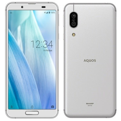 【中古】AQUOS sense3 SHV45 Android11 2台 UQmobile AQUOS sense3 SHV45 Silver White|中古スマートフォン格安