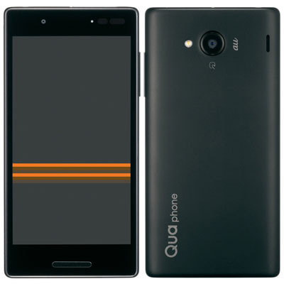 【SIMロック解除済】au Qua phone QX KYV42 ブラック