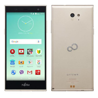 FUJITSU ARROWS RM02 Gold 【楽天版 SIMフリー】|中古スマートフォン