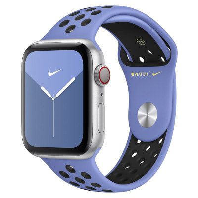 Apple Watch Nike+ Series5 44mm GPSモデル MWT62J/A+MWUA2FE/A  A2093【シルバーアルミニウムケース/ロイヤルパルス ブラックNikeスポーツバンド】|中古ウェアラブル端末格安販売の【イオシス】