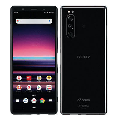 SIMロック解除済】docomo Xperia5 SO-01M Black|中古スマートフォン