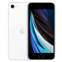 Apple 【SIMロック解除済】【第2世代】au iPhoneSE 64GB ホワイト MX9T2J/A A2296