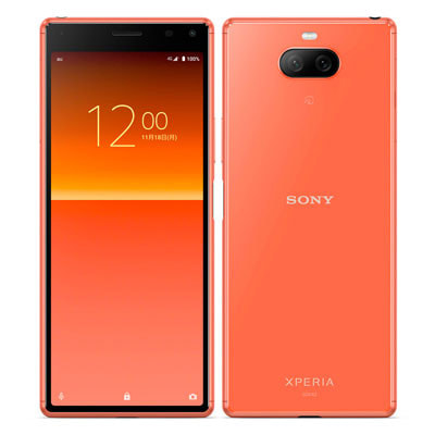 SIMロック解除済】au Xperia8 SOV42 Orange|中古スマートフォン格安販売の【イオシス】