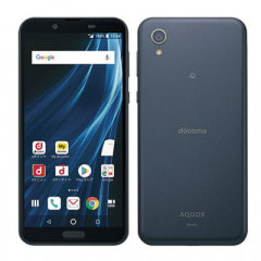 SHARP 【SIMロック解除済】【ネットワーク利用制限▲】docomo AQUOS sense2 SH-01L Nuance Black