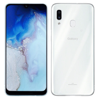 SIMロック解除済】au Galaxy A30 SCV43 ホワイト|中古スマートフォン ...