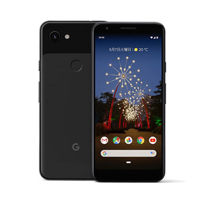 Google pixel3a 64GB JustBlack☆SIMロック解除スミ - スマートフォン本体