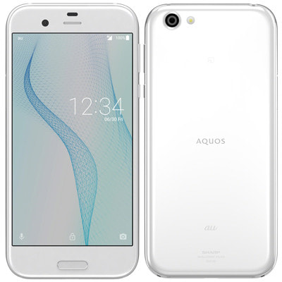 イオシス|【SIMロック解除済】au AQUOS R SHV39 ジルコニアホワイト