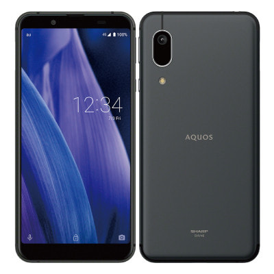 Simロック解除済 Au Aquos Sense3 Basic Shv48 Black 中古スマートフォン格安販売の イオシス