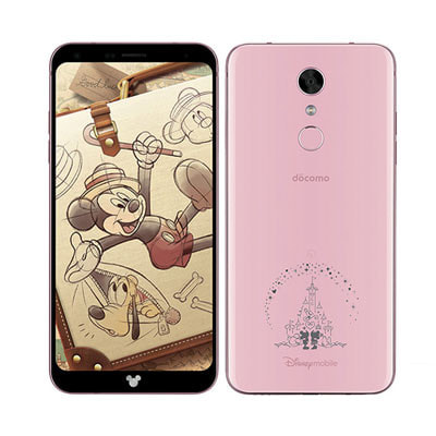 SIMロック解除済】docomo Disney Mobile on docomo DM-01K Pink|中古