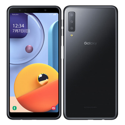 Samsung Galaxy A7 SM-A750C Black 【楽天版 SIMフリー】|中古