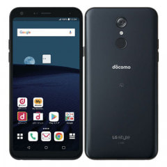 LG電子 【SIMロック解除済】【ネットワーク利用制限▲】docomo LG style L-03K Black