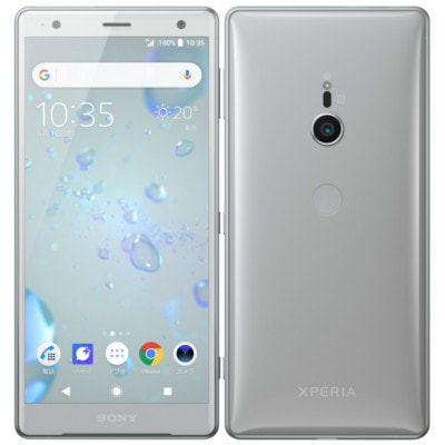 SIMロック解除済】SoftBank Sony Xperia XZ2 702SO Liquid Silver|中古