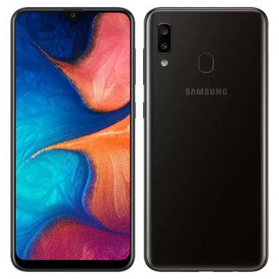 Samsung Galaxy A20 Dual-SIM SM-A205FD 【3GB 32GB Black 海外版 SIM