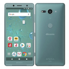 【SIMロック解除済】docomo Sony Xperia XZ2 Compact SO-05K Moss Green