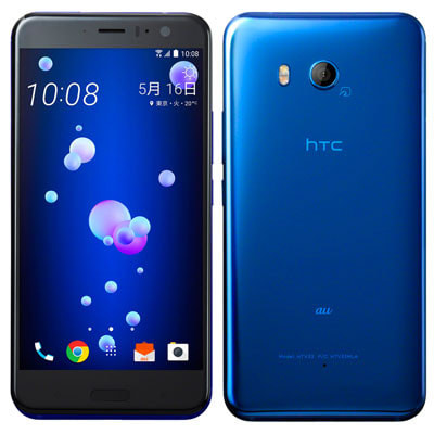 イオシス|【SIMロック解除済】【ネットワーク利用制限▲】au HTC U11 HTV33 サファイアブルー