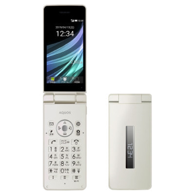 イオシス|【SIMロック解除済】SoftBank AQUOSケータイ3 805SH ホワイト