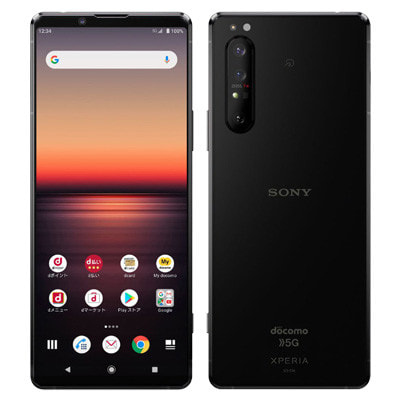 SIMロック解除済】docomo Xperia1 II SO-51A Black |中古