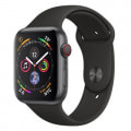 Apple Watch Series4 44mm GPS+Cellularモデル MTVU2J/A A2008【スペースグレイアルミニウムケース/ブラックスポーツバンド】