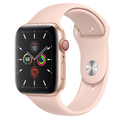 Apple Watch Series5 44mm GPS+Cellularモデル MWWD2J/A A2157 【ゴールドアルミニウムケース/ピンクサンドスポーツバンド】|中古ウェアラブル端末格安販売の【イオシス】