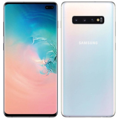 Samsung Galaxy S10+ (Plus) Dual-SIM SM-G9750 【8GB 128GB Prism White 海外版  SIMフリー】|中古スマートフォン格安販売の【イオシス】