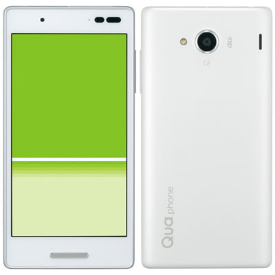 SIMロック解除済】au Qua phone QX KYV42 ホワイト|中古スマートフォン